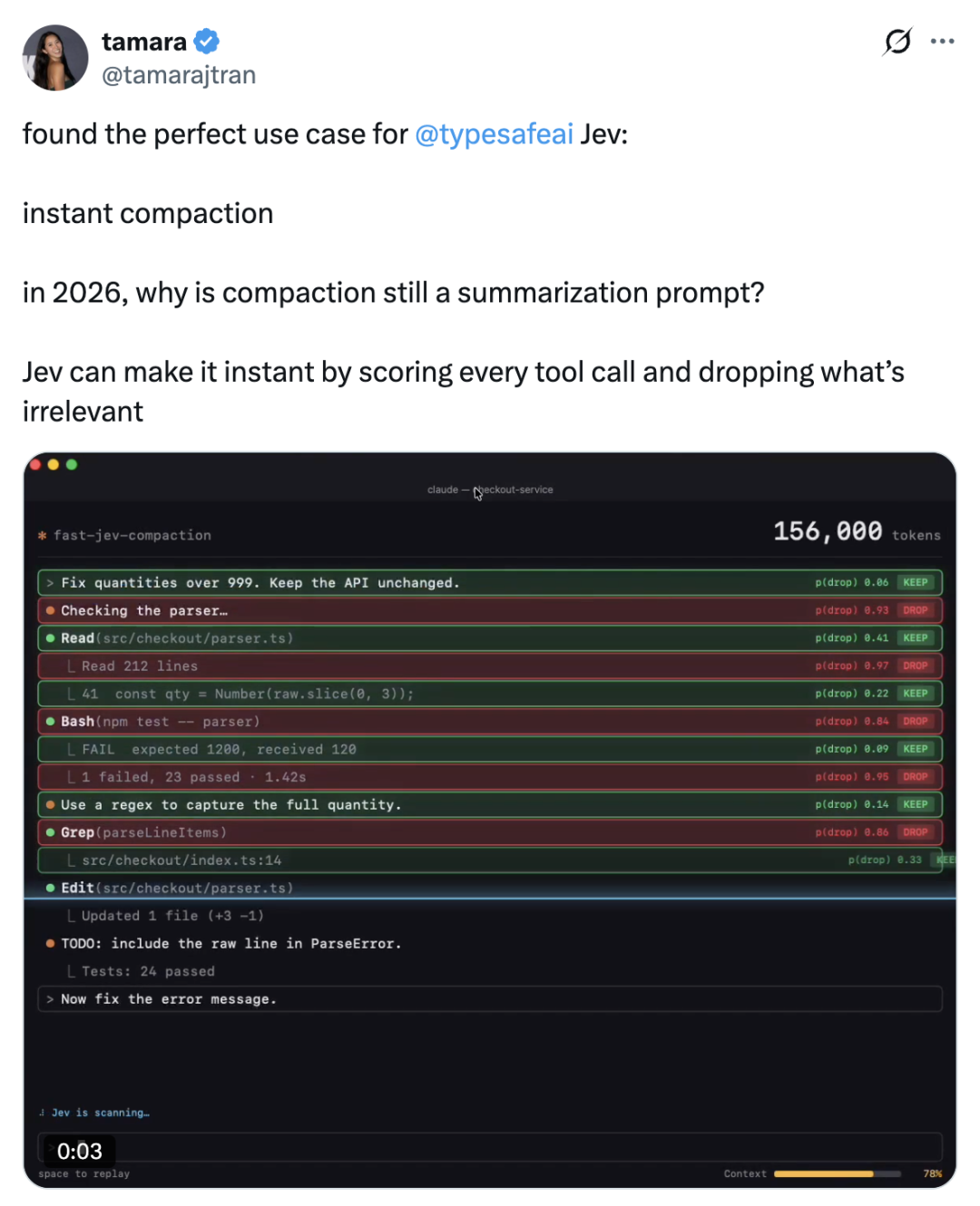Jev browser-agent workflow